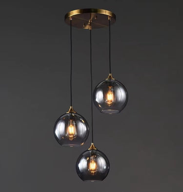 Simple Magic Beans Glass Chandelier